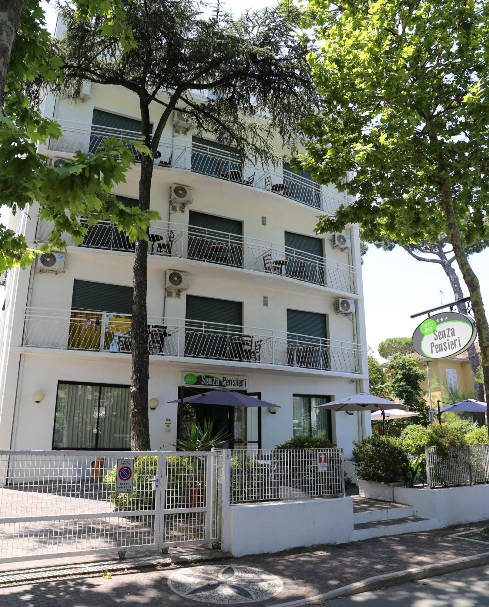Hotel Senza Pensieri Riccione Exteriér fotografie